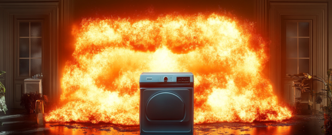 Dryer Fire Fighters Tri Cities WA Spotting a Clogged Dryer Vent Essential Guide for Home Safety 2